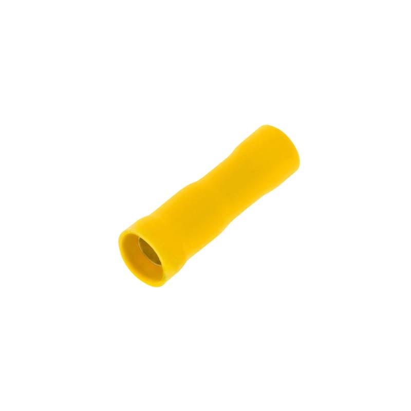 Unicrimp Yellow 5mm Female Bullet Terminals (Pack of 100)