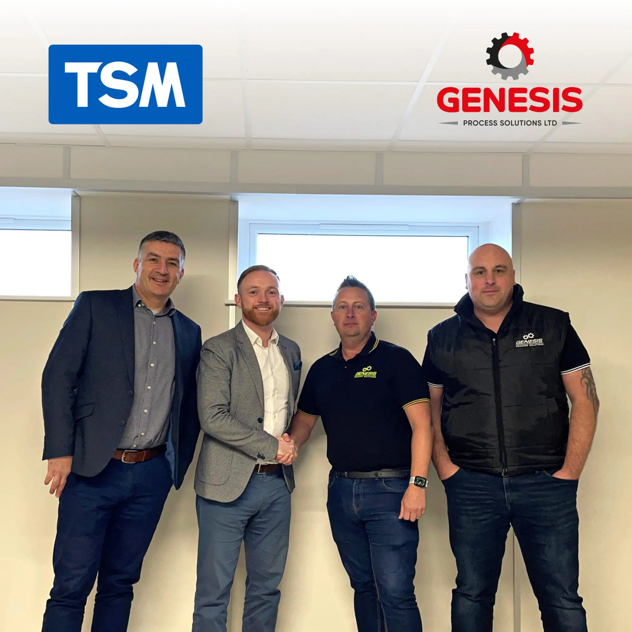 New Partnership: Genesis Process Solutions & TSM Control Systems join forces to support UK Market