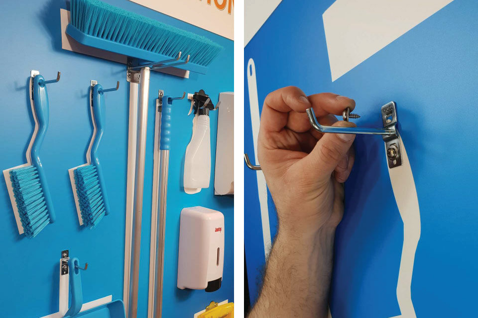 Self Assembly Cleaning Stations for Easy Workplace Installation