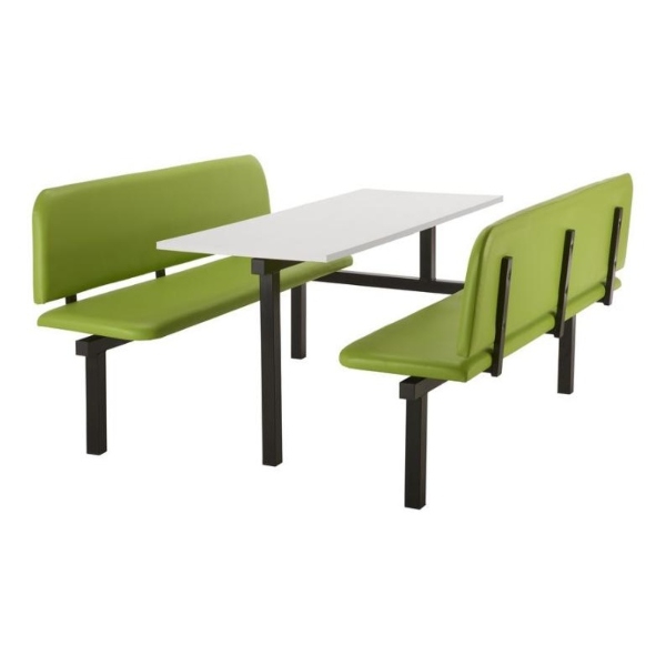 CU94 - 6-Seater Oscar Canteen Unit - 1 Way Access, Green, White