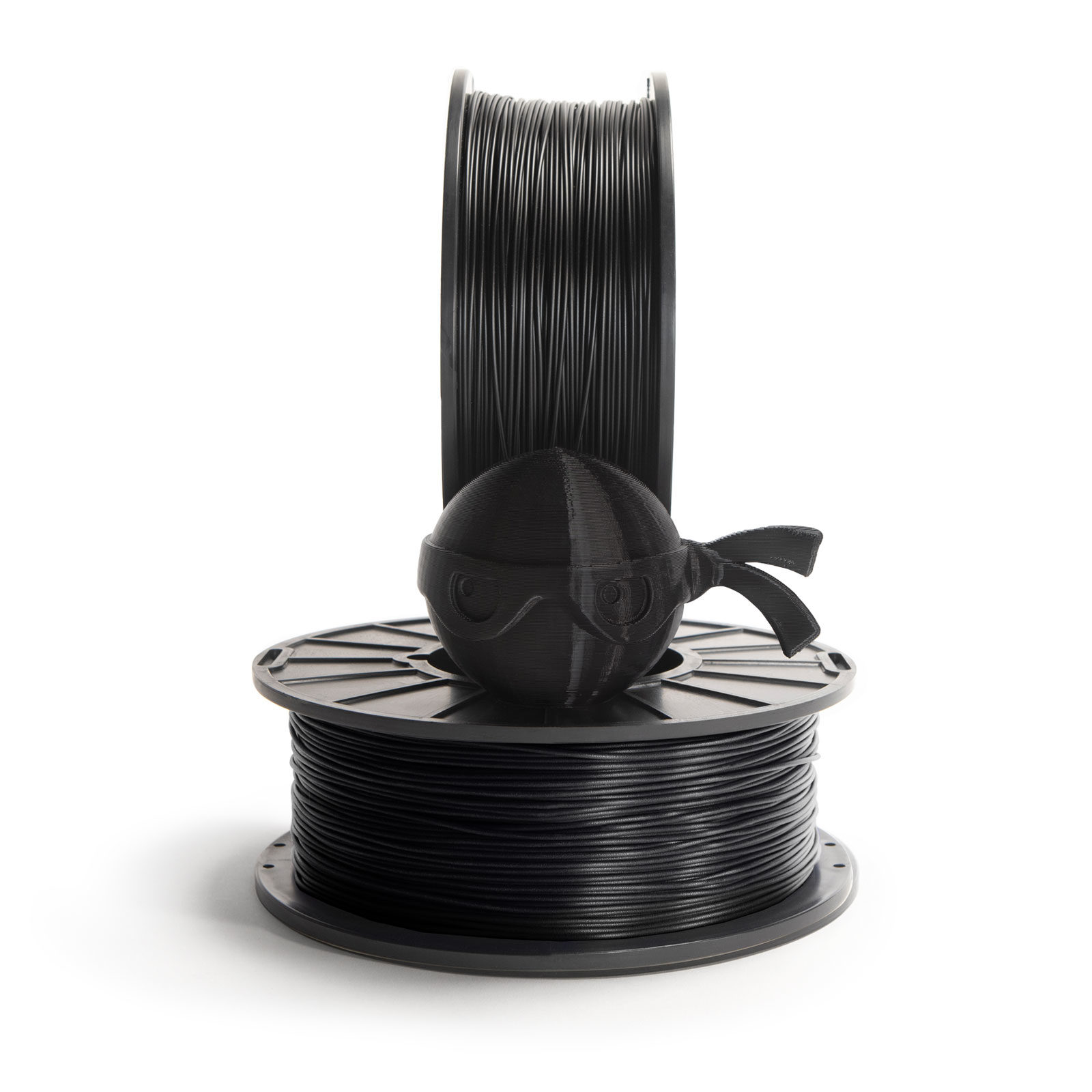 NinjaFlex 85A TPU Midnight Black 1.75mm Flexible 3D Printer Filament 1Kg