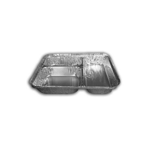 3 Compartment Foil Container 9'' x 7'' x 1'' - 328'' cased 560 For Restaurants