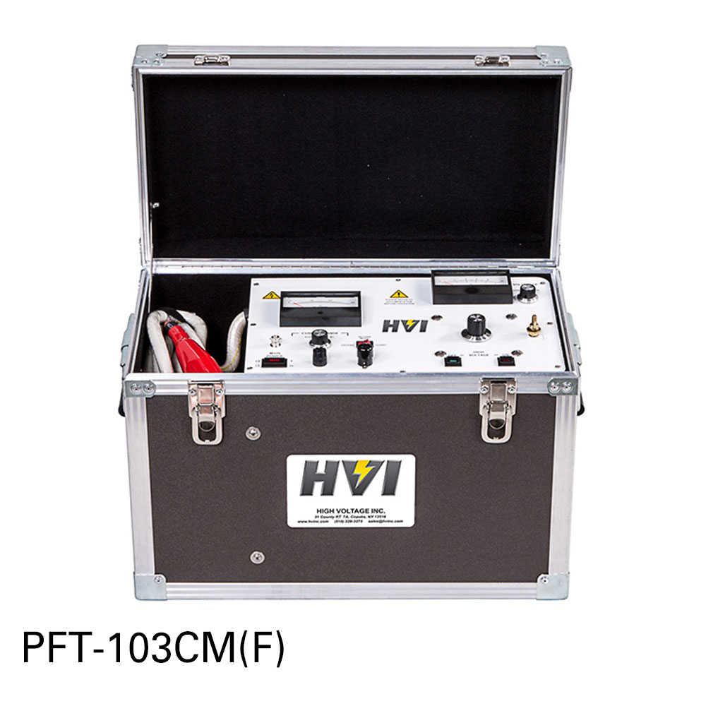 UK Designers of PFT-103CM(F) PORTABLE AC TEST SET DIELECTRIC STRENGTH HIPOT 0 - 10 kV @ 3 kVA