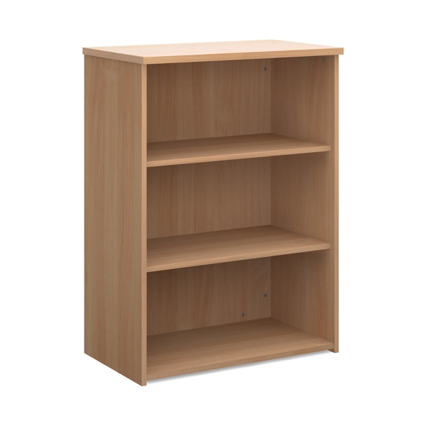 Universal Bookcase with 2 Shelves - Beech