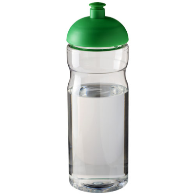 H2O ACTIVE® BASE 650 ML DOME LID SPORTS BOTTLE in Clear Transparent & Green.