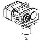 Radial driven tool VDI50