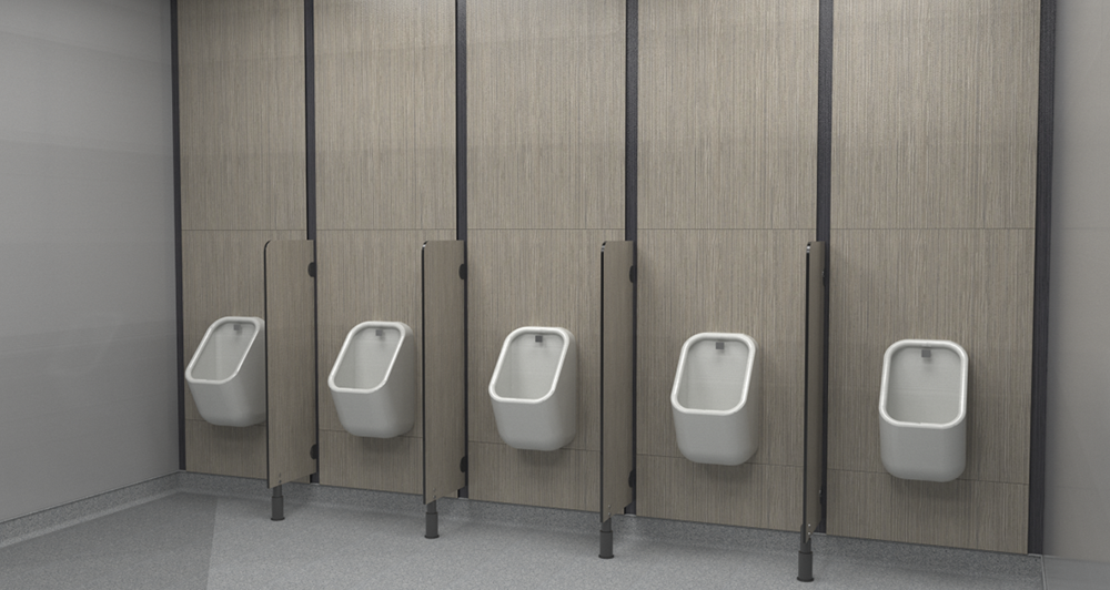 IPS Duct Panelling System for Washrooms
