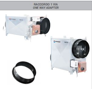 One way outlet for  FARM 145 T/M without burner