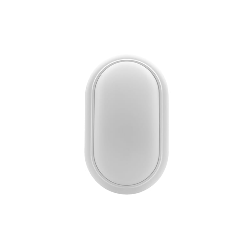 Ovia 15W Velo Oval LED Bulkhead IP65 White