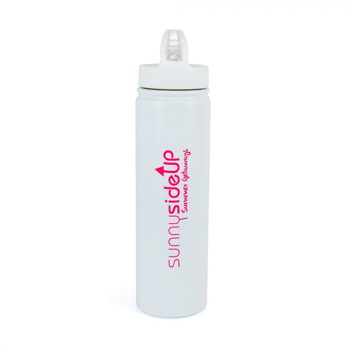 Alice Double Wall Stainless Steel Bottle, With Mouthpiece And Straw
