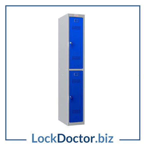 Phoenix Blue Double-Door Storage Locker