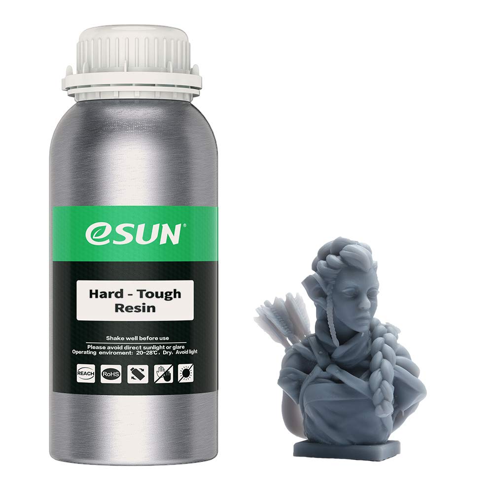 eSUN Hard Tough Resin 405nm Various Colours 1000gms - Grey