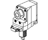 Driven slotting tool 25mm stroke H&#61;100mm