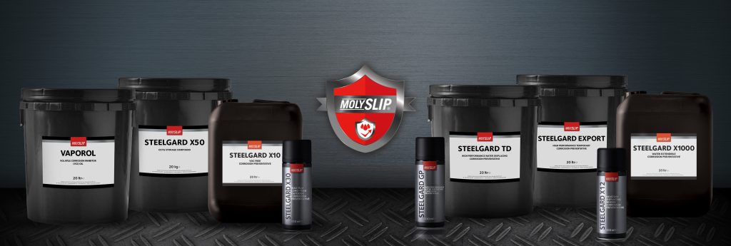 Molyslip acquires the Steelgard range of corrosion prevention products