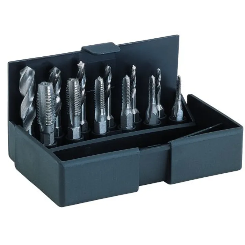 3 - 10mm 1/4" Hexagon Shank HSS Drill & Thread Tap Set
