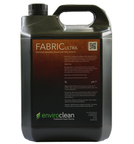 Stockists Of FabricUltra (5L) For Professional Cleaners
