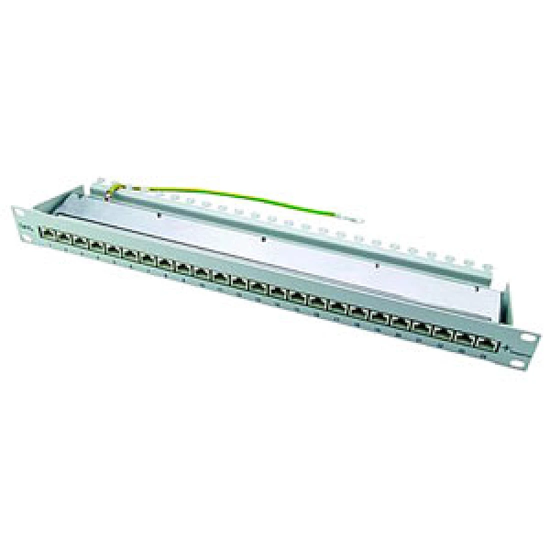 Telegartner MPP24-HS K (100007016) MPP24-HS K, Cat 6a, 24 Port, RJ45, STP, 1U Grey,
