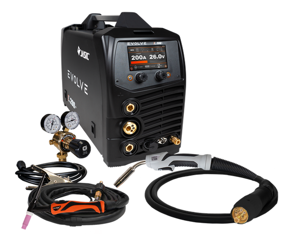 EVOLVE 200 Multi Process Inverter For TIG And MIG Welding