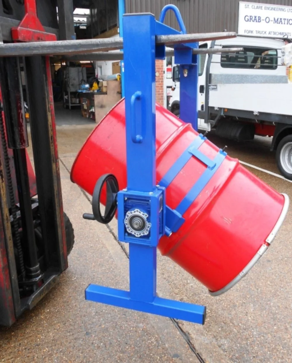 Drum Rotator Hire for Warehouses and Distribution Centers