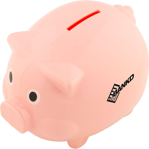 Piggy Bank  - Spot Colour