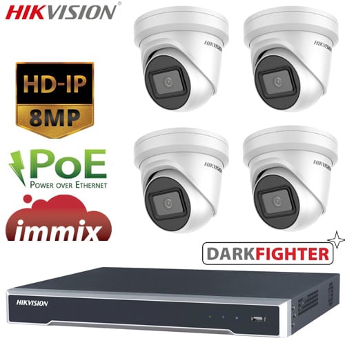 Hikvision IP CCTV Camera System 8MP PoE & Installation