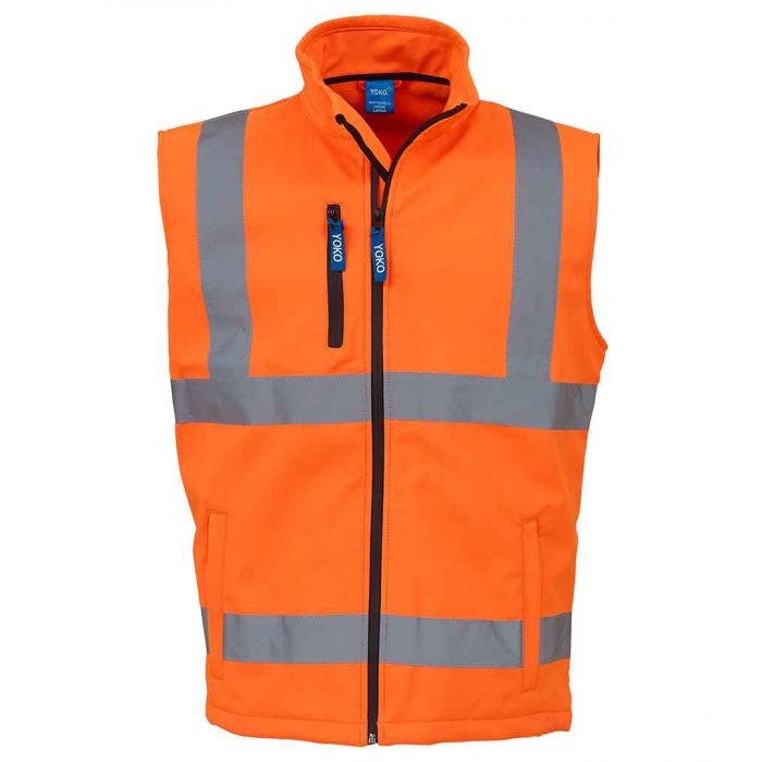 Yoko Hi-Vis Soft Shell Gilet