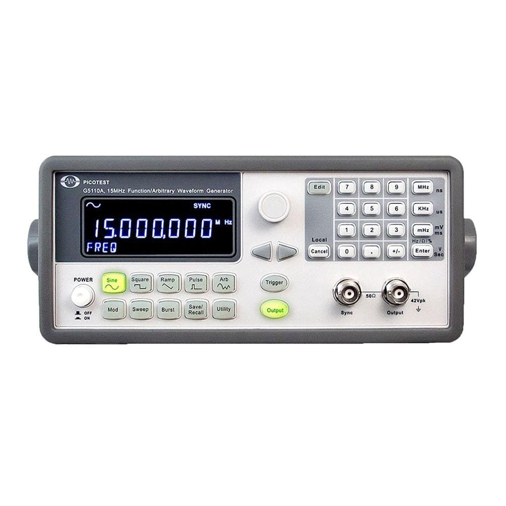 Picotest G5110A 15MHz Function/Arbitrary Waveform Generator