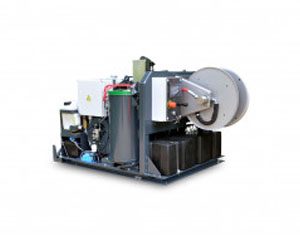 Built In Pressure Washer System For Commercial Cleaning Setup
