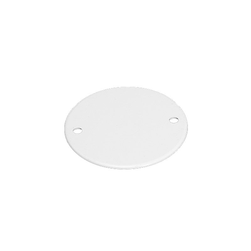 Falcon Trunking Oversize Circular Box Lid 85mm White