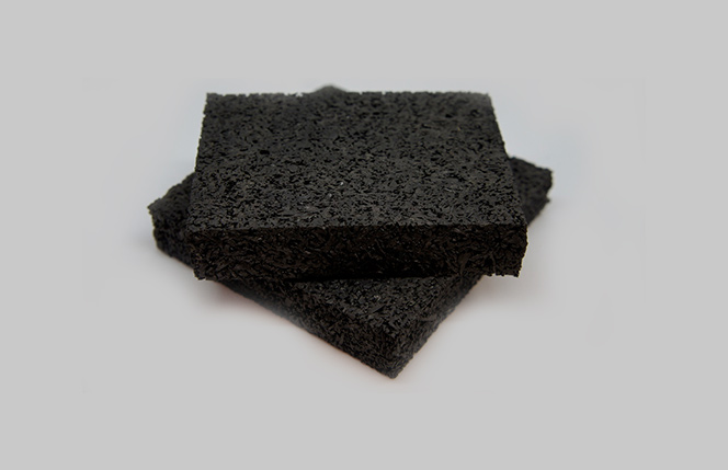 Polyurethane Bound Isolation Material for Foundation Isolation