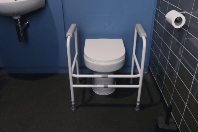 Adjustable Free Standing Toilet Frame​