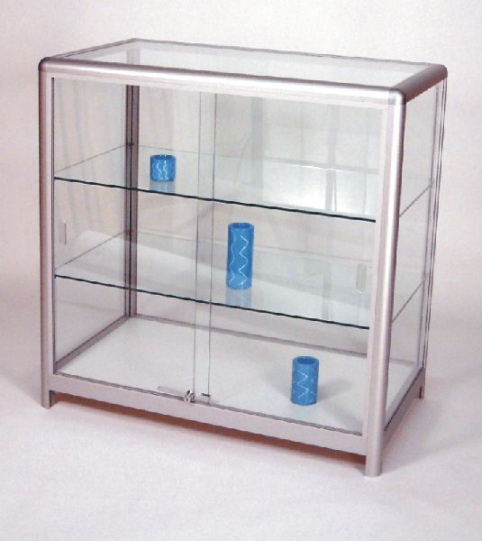 Freestanding Glass Display Showcase Cabinets