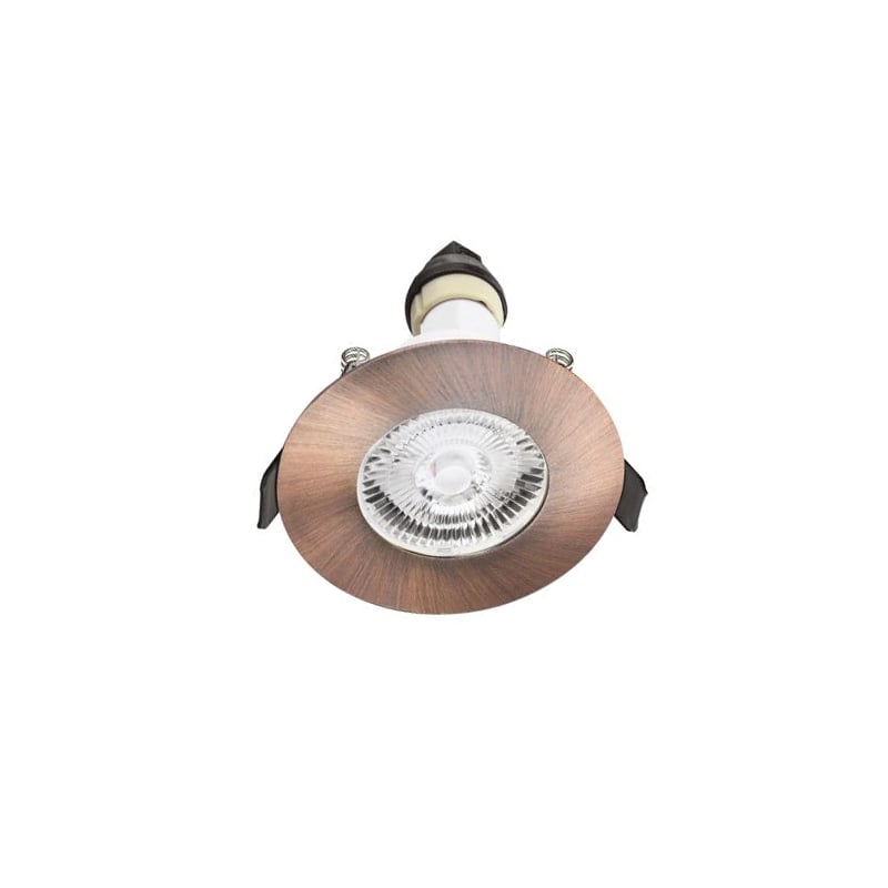 Integral EvoFire Fire Rated GU10 Downlight Copper