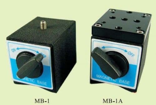 Magnetic base, tapped holes - MB-1A