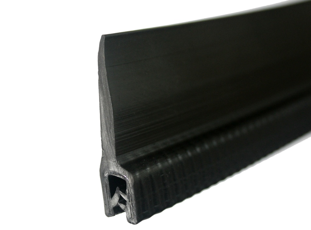 Self Grip Top Lipseal With 30mm High Lip - To Fit 1.5mm to 3mm Thick Panel

