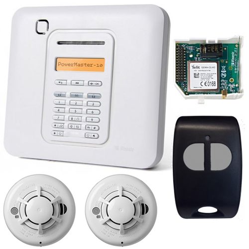 Visonic Wireless Fire Protection and Safety Alarm With GSM