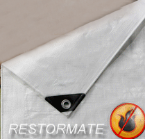 UK Suppliers Of Heavy Duty Flame Retardant Tarpaulin For The Fire and Flood Restoration Industry