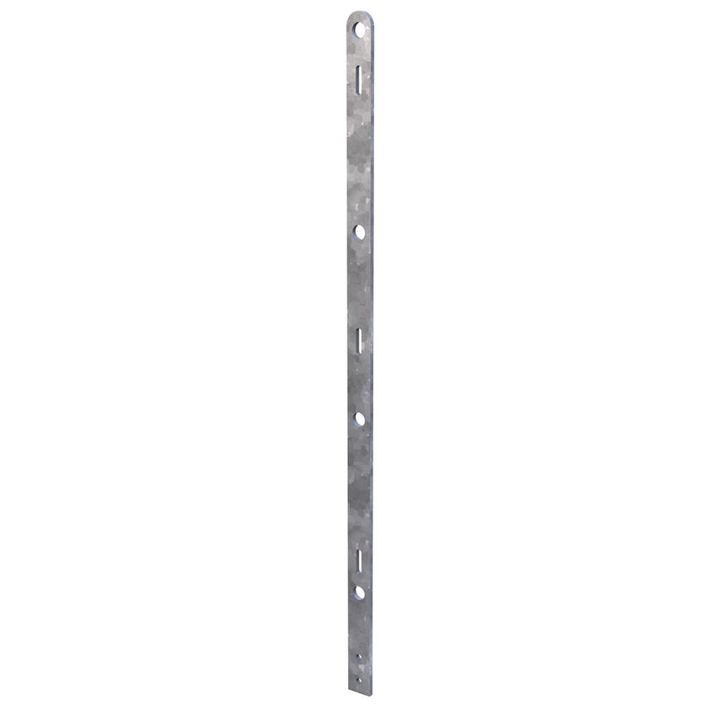 Parkland Fence End Bar  Galvanised 1000mm Long 40 x 8mm Flat Bar 