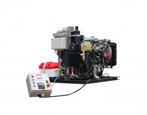 Stationary Pressure Washer System For Factory And Production Environments