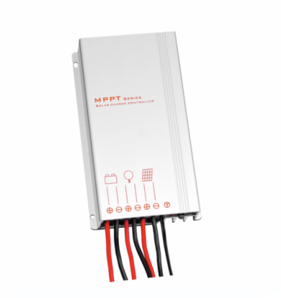 Waterproof 15a 12v/24v mppt solar charge controller / regulator for caravans, motorhomes, campervans, boat, yacht and marine applications