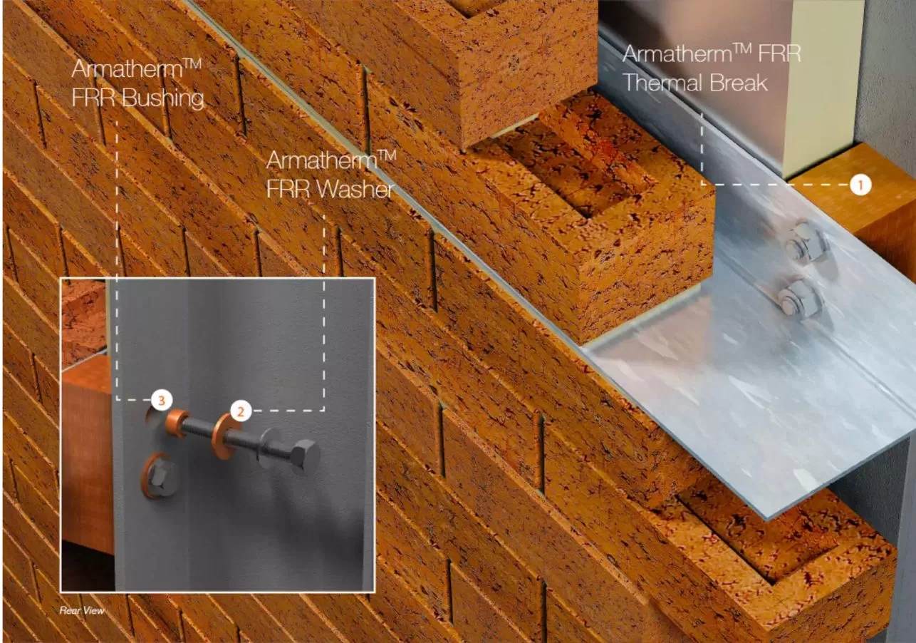 Reduce Thermal Bridging At Masonry Shelf Angles