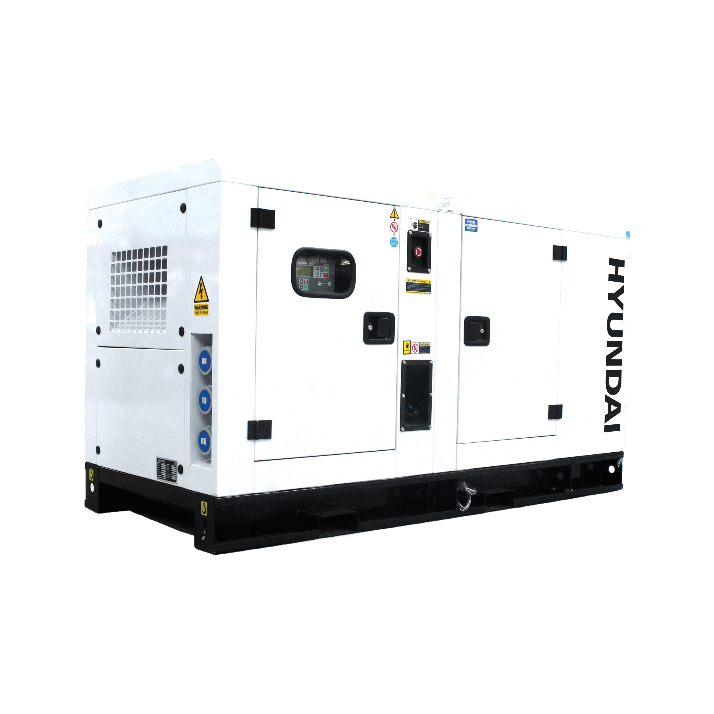 Hyundai 1500rpm 45kVA Single Phase Diesel Generator 