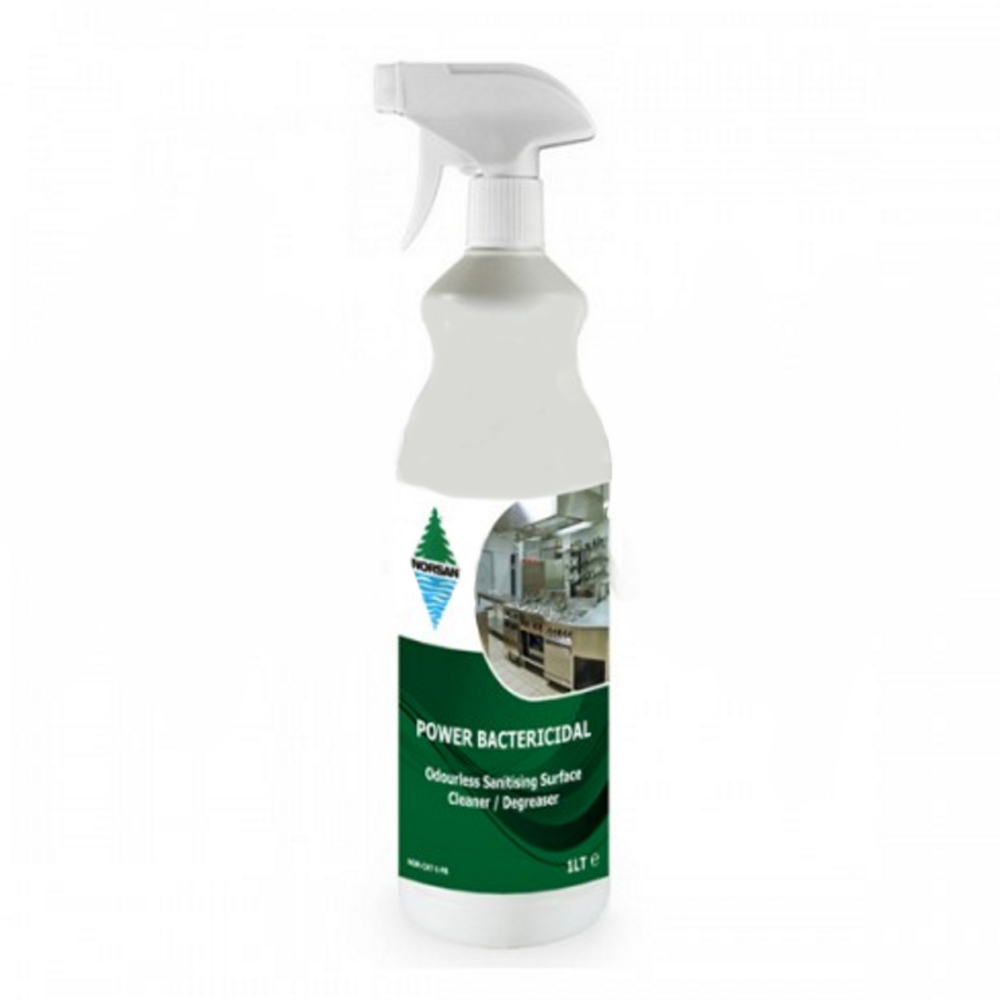 Suppliers Of Power Bac Surface Cleaner/Degreaser 6 X 1 Litre Spray For Nurseries