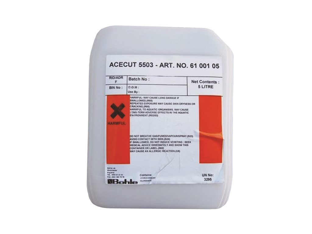 Acecut 5503 Glass Cutting Oil (5Ltr) (5 Litre Tin)