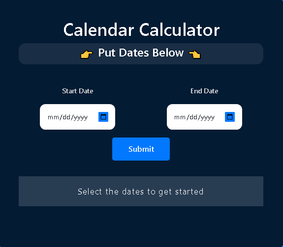 Calendarcalculator