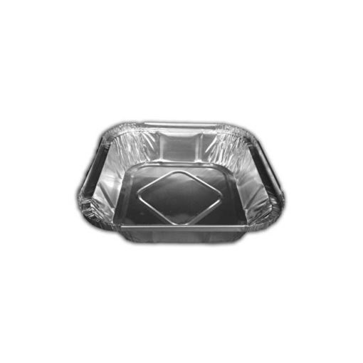 Square Foil Container 6'' - 83057'' cased 500 For Hospitality Industry