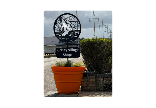 Kirkley Pocket Parks' colourful high street transformation