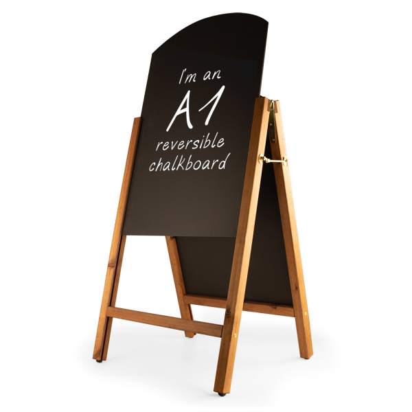 Point of Purchase Chalkboard Sign - Reversible Panels