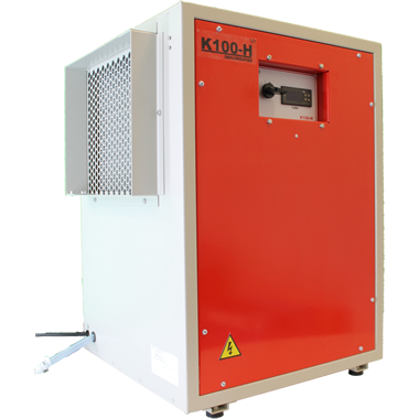 K100H 230v Static Dehumidifier. Dehumidification @ 27?C / 60% RH = 1.5 L/H