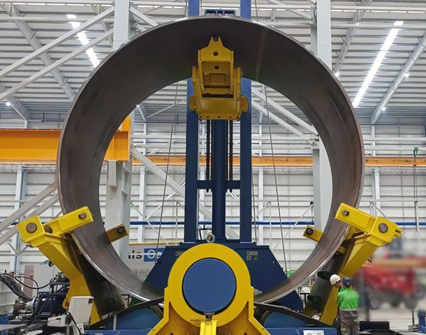 4-Roll Plate Roll with Planetary Guides Design